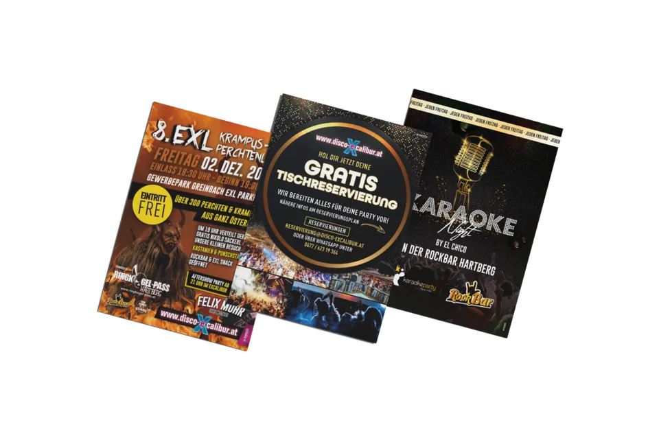 Disco Excalibur · Flyer