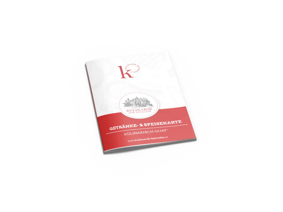 Kulinarik Betriebe · Speisekarte