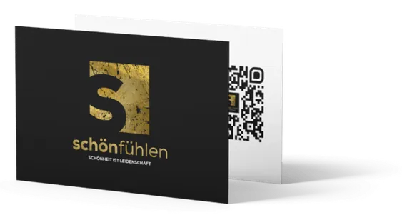 schön fühlen · Visitenkarten
