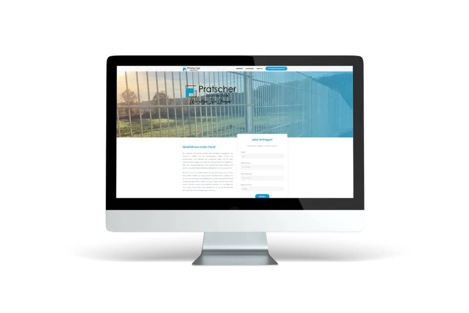 Pratscher Zauntechnik · Website