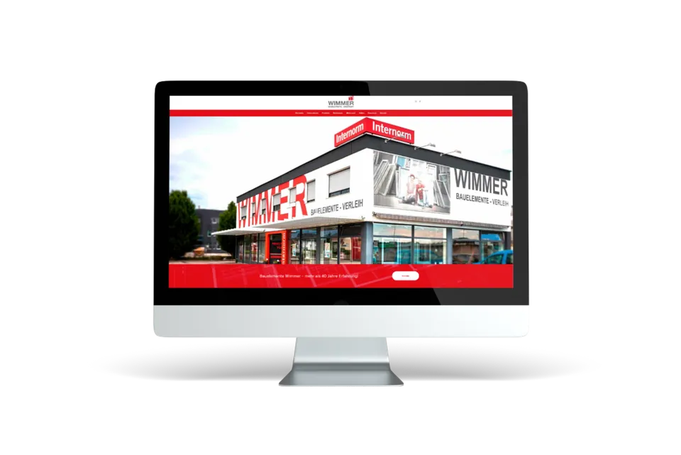 Wimmer Bauelemente · Website